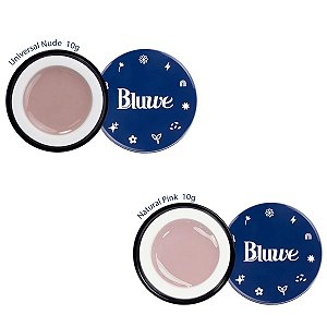 Gel Bluwe Natural Pink + Universal Nude 10g Bluwe