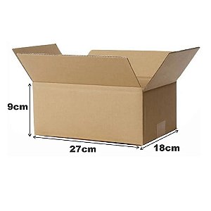 Caixa De Papelão 27x18x9 Para E-commerce