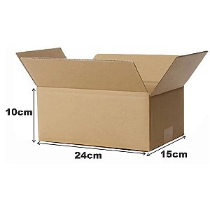 Caixa De Papelão 24x15x10 Para E-commerce