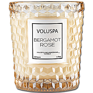 Vela Bergamot Rose Classic Candle Voluspa