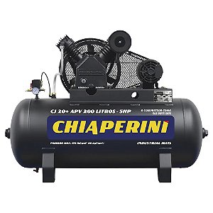 Compressor 20/200-175 LBS-5 HP-Alta Pressão Trifásico - Chiaperini