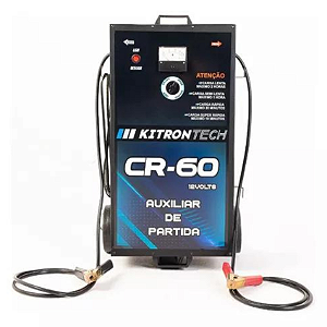 Carregador  Bateria C/ Auxiliar Partida 60A-12V - Kitron