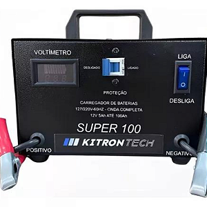 Carregador  Bateria Portátil 10A - Kitron