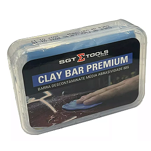 Clay Bar Premium Barra Descontaminante 80g - Sigma Tools