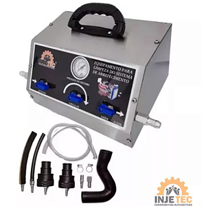 Máquina p/ Limpeza de Sistema de Arrefecimento - Injetec