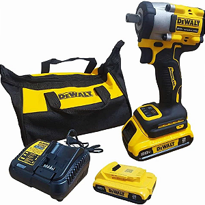 Chave de Impacto 1/2'' 20V (2 Baterias) - Dewalt