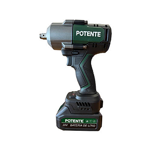 Chave de Impacto 1/2'' 90 Kg (2 Baterias) - Potente