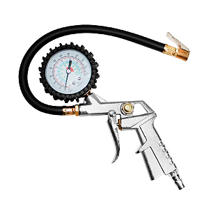 Calibrador Analógico C/ Bico - 0 À 200 PSI - Rotta 376