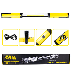 Lanterna de Led c/ Ajuste de Direção - Rotta 376