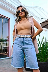 VBS-1912   BERMUDA JEANS FEMININA JORTS