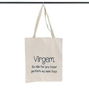 Bolsa Ecobag 100% algodão Estampa VIRGEM