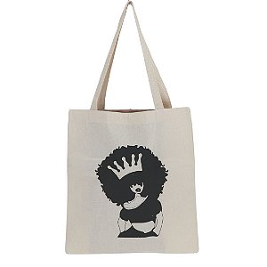 Bolsa Ecobag 100% algodão BLK KING