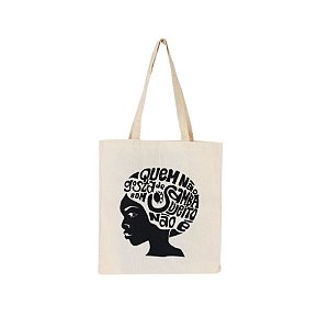 Bolsa Feminina Ecobag  100% algodão Estampa SAMBA S2