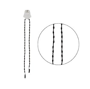 Cordinha para óculos cristais PRETO