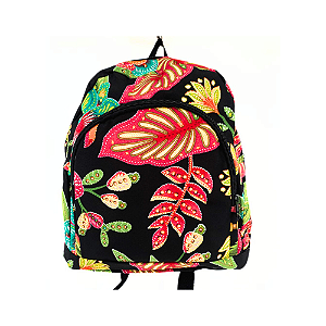 Mochilinha estampada FLOWER