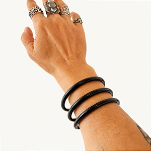 Pulseira Maravigold Preta