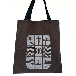 Bolsa Suede Rio Sun Cinza