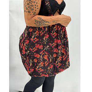 Bolsa Tecido Leblon Tuc Natura (Black)