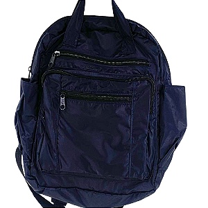 Mochila nylon impermeável (AZUL)