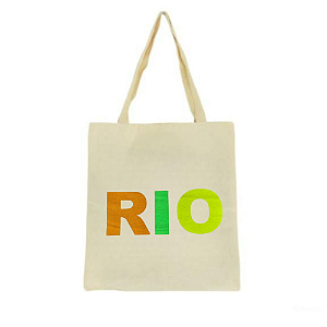 Bolsa Ecobag 100% algodão RIO COLLOR