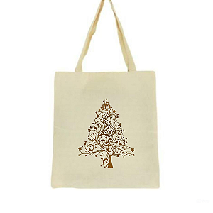 Bolsa Ecobag 100% algodão ÁRVORE DE NATAL
