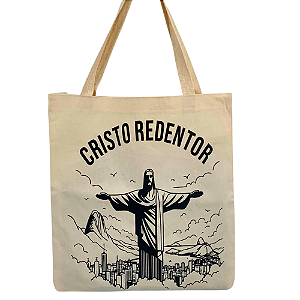 Ecobag Cristo Redentor Paisagem Rio de Janeiro