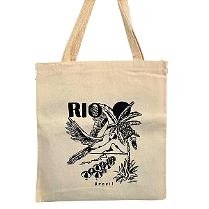 Bolsa Algodão Rio de Janeiro Tropical – Ecobag Sustentável
