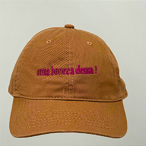 Boné Bordado Ajustável Identidade Carioca – Uma Boneca dessa!