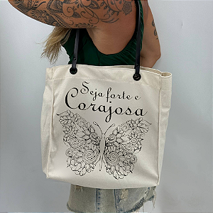 Bolsa Suede Elegante com Alça de Couro - Corajosa