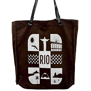 Bolsa Suede Elegante com Alça de Couro -Rio Sun (Marrom)