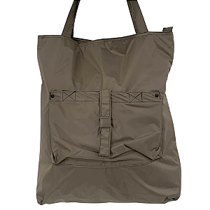 Bolsa Tote Nylon Urban com Bolso Frontal e Alça de Ombro