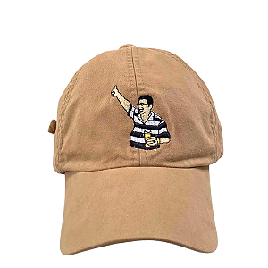 Boné Bordado Ajustável Identidade Carioca – "Zeca " (Bege)