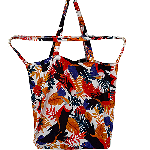 Bolsa Tecido Leblon Tropical