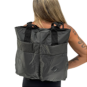 Bolsa  Nylon Preta Premium – Grande, Resistente e Multifuncional