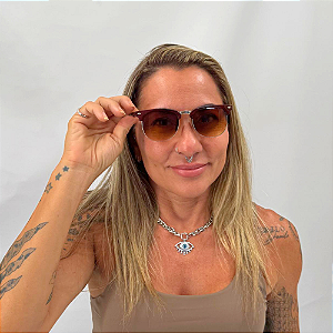 Óculos Marrom Degradê UV400