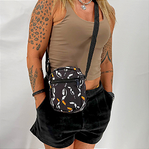 Shoulder bag estampa Tuc Black