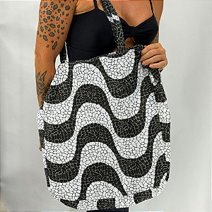 Bolsa Tecido Leblon  -  calçadão