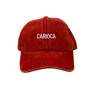 Boné Bordado Ajustável Identidade Carioca – "Carioca " (Telha)