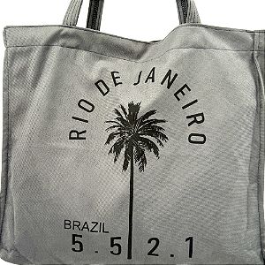 Bolsa Suede Elegante GG - 55 21 (Cinza)