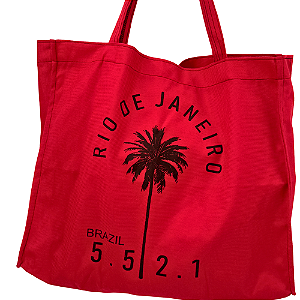 Bolsa Suede Elegante GG - 55 21 (Vermelho)