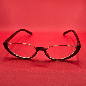 Óculos Haste Marrom (transparente)