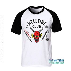 Camisa Raglan Adulto Hellfire Club