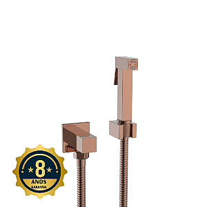 Ducha Higiênica Square light Rose Gold