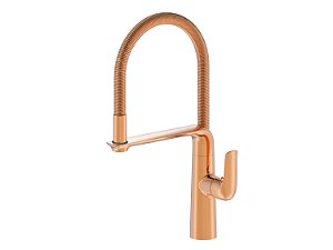 Misturador monocomando para Cozinha Slim Rose Gold