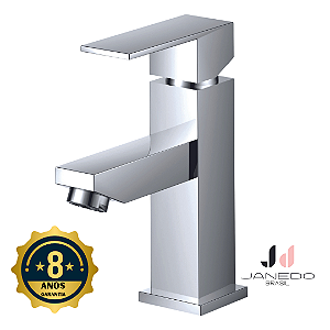 Misturador monocomando Square Light para Banheiro Cromado
