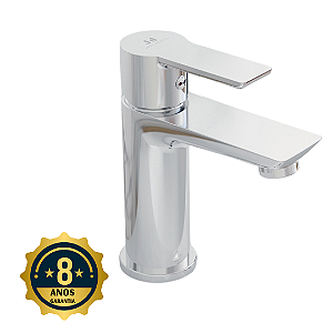 Misturador monocomando Slim para Banheiro Cromado