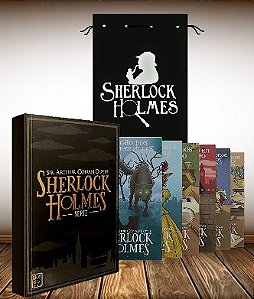 Box Sherlock Holmes - 6 Livros + Sacola de brinde