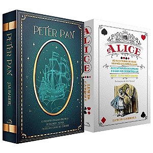 Combo Box Peter Pan + Box Alice - 6 livros + brindes