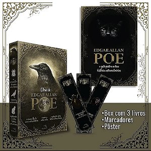 Box Edgar Allan Poe 1 - 3 livros + brindes