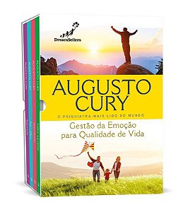 Box Augusto Cury: Gestão da Emoção para Qualidade de Vida - 4 livros